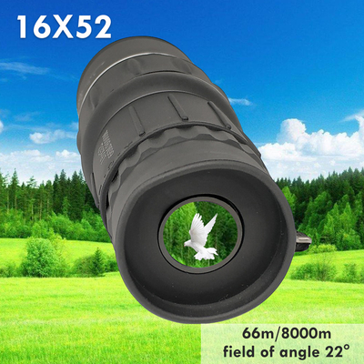 телескоп сигнала 16x52 пеший Monocular, Monocular двойная оптика фокуса 16x52 сигналит телескоп