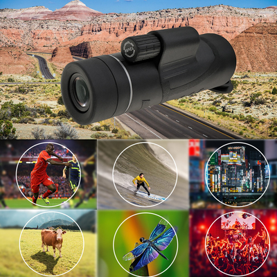Телескоп 12x50 сотового телефона призмы Bak4 наивысшей мощности Monocular долгосрочный