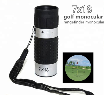 Телескоп 7x18 кармана дальномера Monocular с перекрещением для спорт гольфа на открытом воздухе