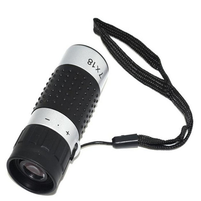 Monocular объема расстояния гольфа 7x18 серебр 163m/489ft черный