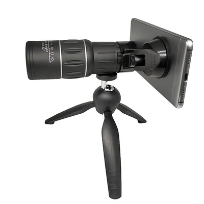 сигнала смартфона телескопа 16x52 оптика фокуса Monocular портативного двойная